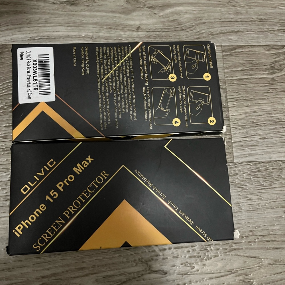 Olvic iPhone 15 Pro Max Screen Protector